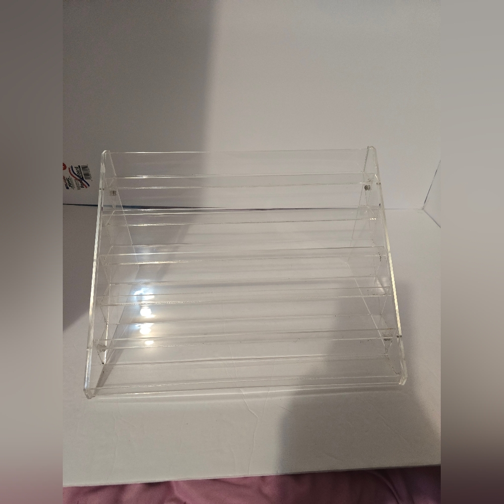 Shelf Display Case Clear Acrylic